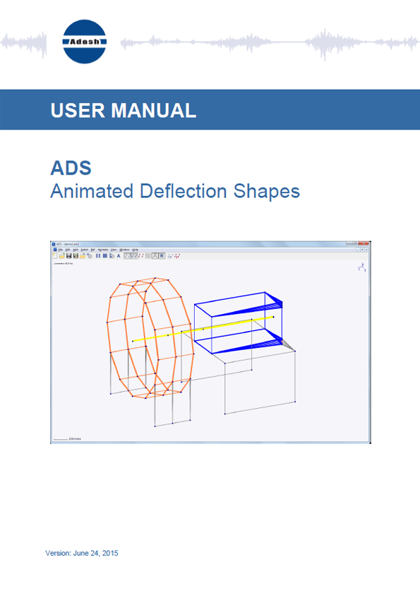 Manual Operating Deflection shapes software