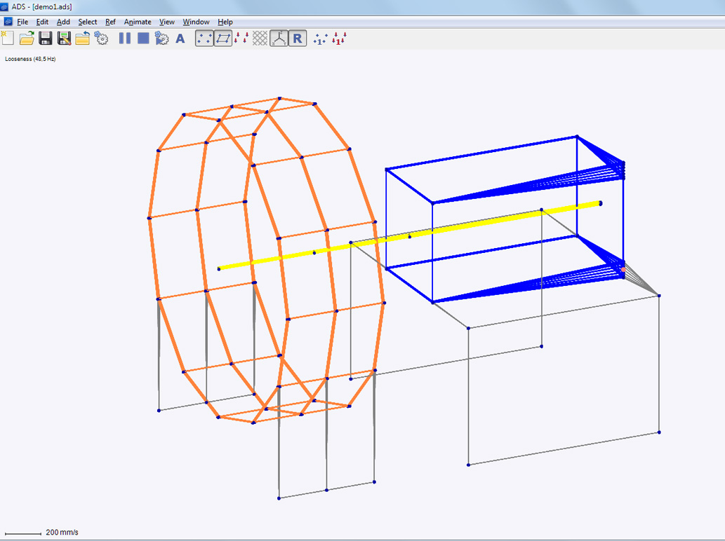 operational deflection shapes