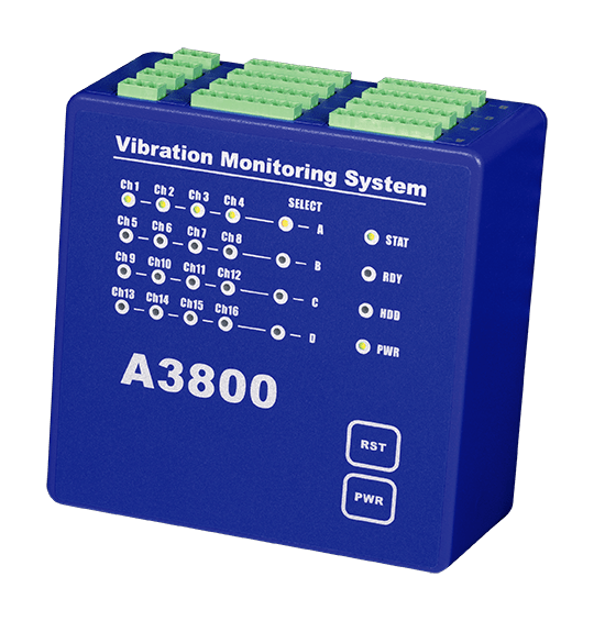 A3800 online system for vibration diagnostics