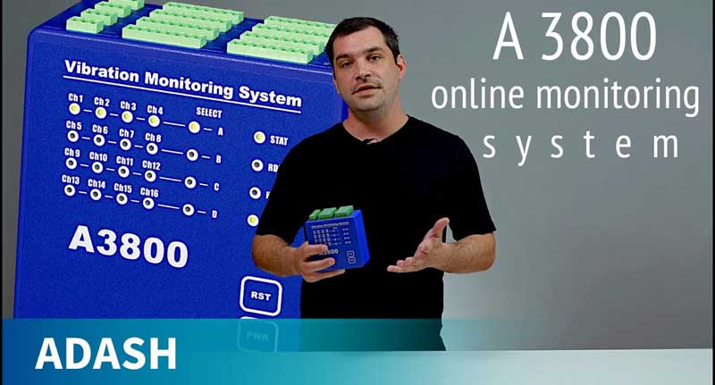 Online Vibration Monitoring System - ADASH A3800